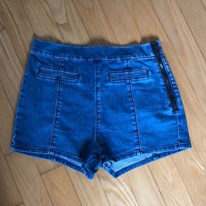 Hollister jean shorts